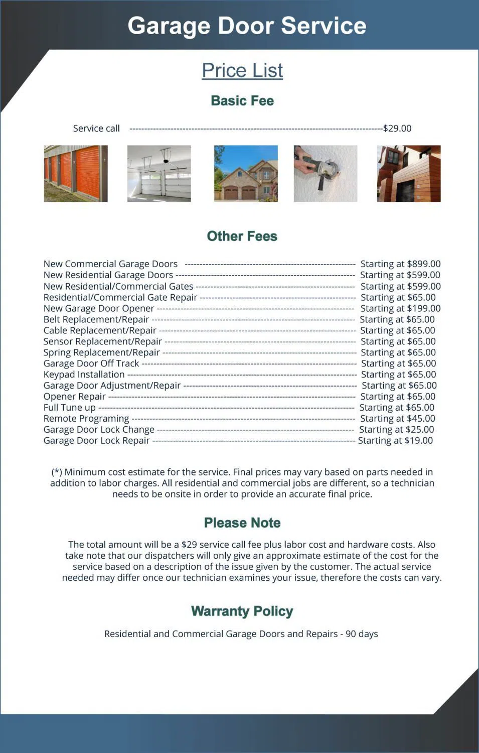 Exclusive Garage Door Service Houston, TX 713-999-4941